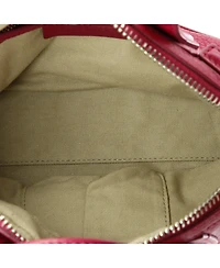 Pre-Owned Givenchy Micro Nightingale Crossbody Bag Waxed Leather