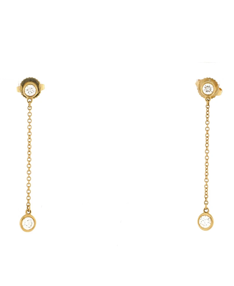 Pre-Owned Tiffany & Co Elsa Peretti Diamonds By The Yard Drop Earrings