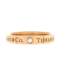 Pre-Owned Tiffany & Co Logo Band Ring