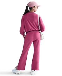 Nike Girls 7-16 Long Sleeves Fleece Top