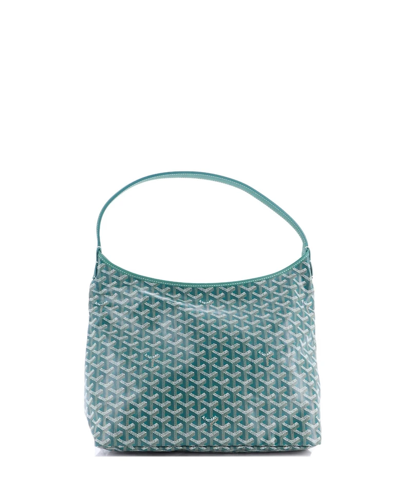 Pre-Owned Goyard Boheme Hobo Coated Canvas
