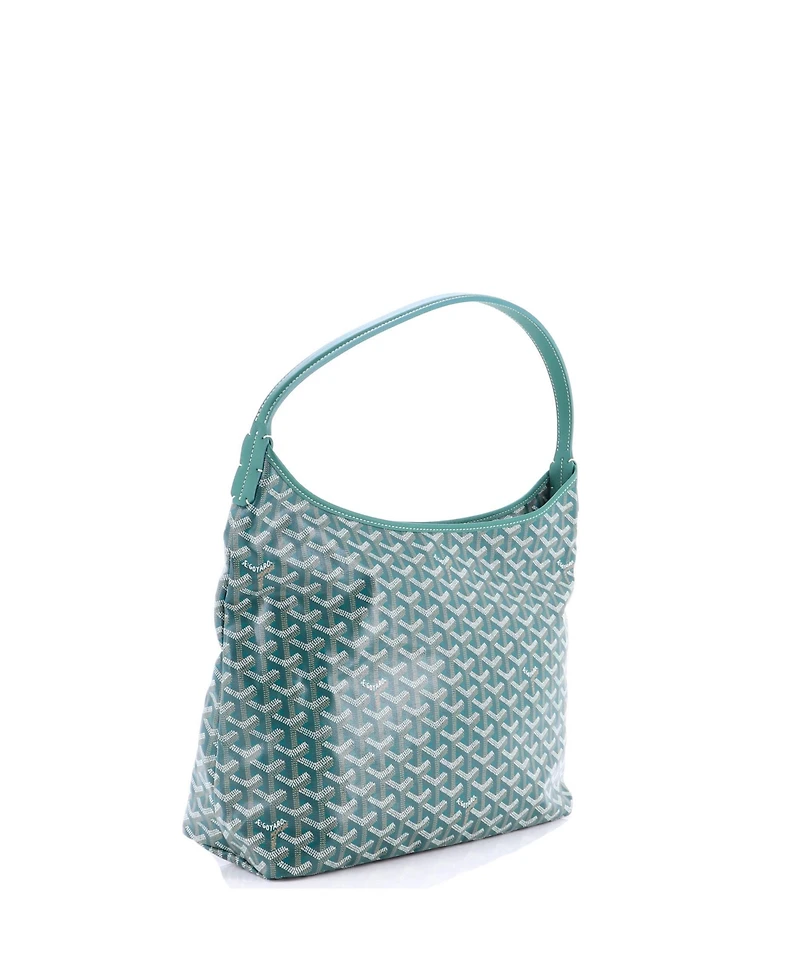 Pre-Owned Goyard Boheme Hobo Coated Canvas
