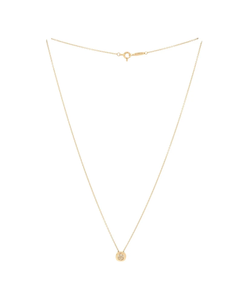 Pre-Owned Tiffany & Co Bezet Pendant Necklace