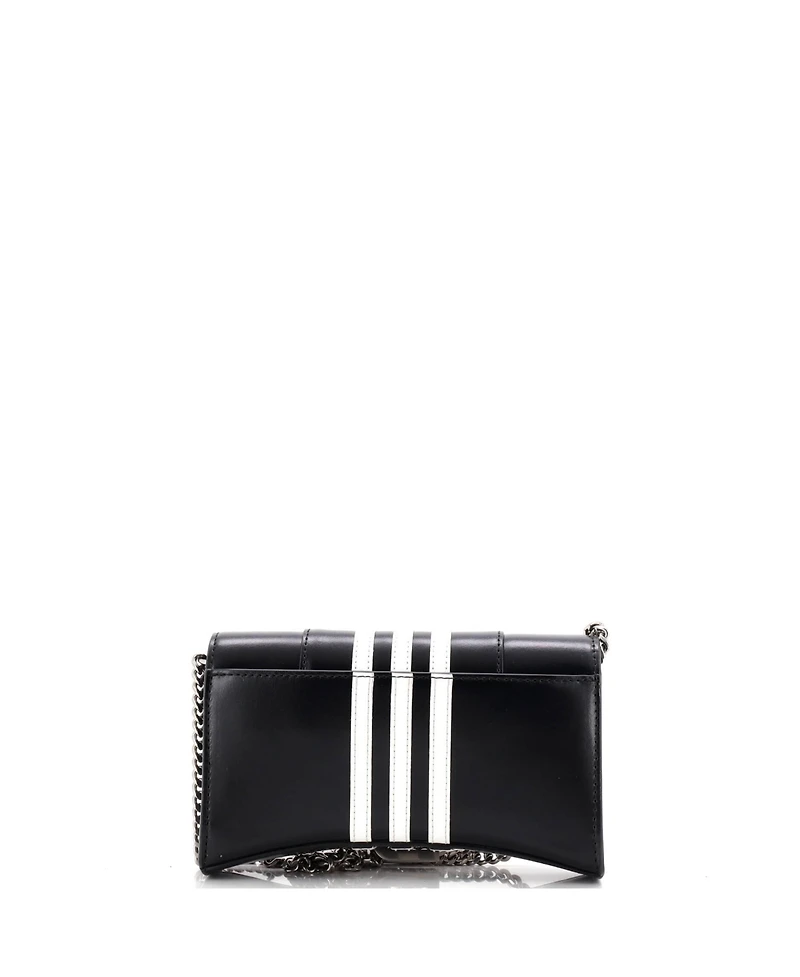 Pre-Owned Balenciaga x adidas Hourglass Chain Wallet Leather