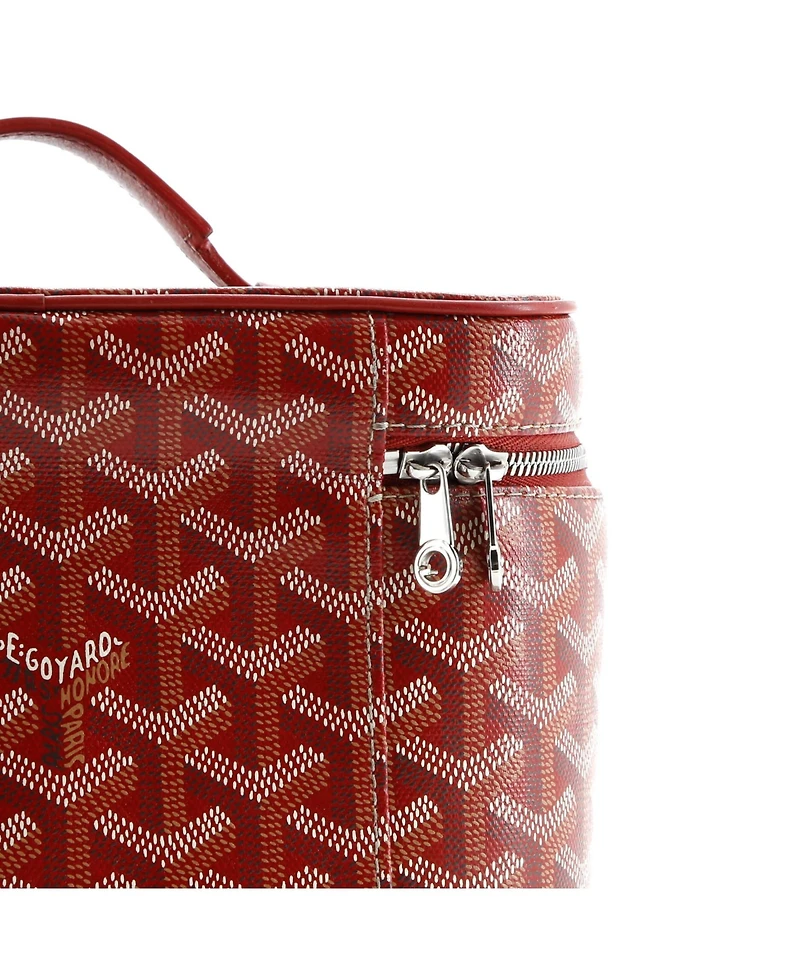 Pre-Owned Goyard Muse Vanity Case Coated Canvas
