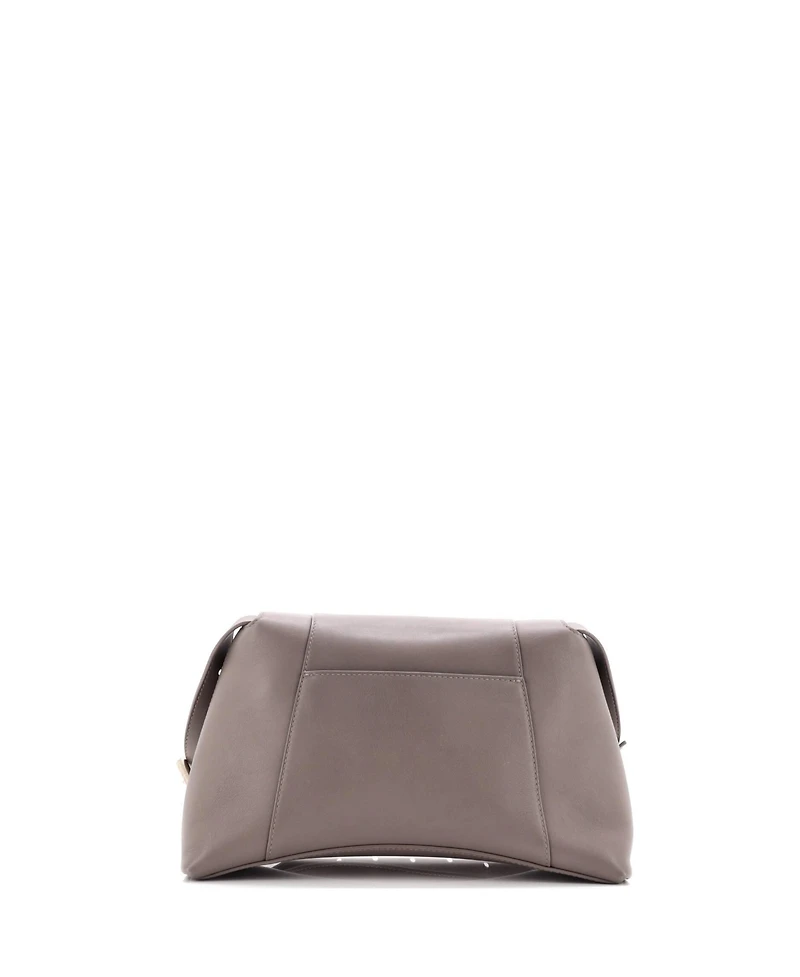 Pre-Owned Balenciaga Small Downtown Soft Hourglass Shoulder Bag Leather
