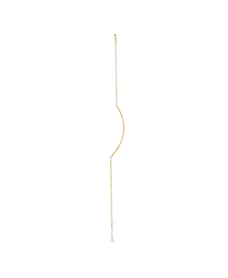 Pre-Owned Tiffany & Co T Smile Chain Bracelet