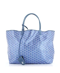 Pre-Owned Goyard Gm Saint Louis Tote Precious Metals Coated Canvas