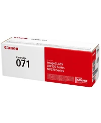 Canon 071 Standard Toner Cartridge for imageCLASS LBP122dw Printer, Black