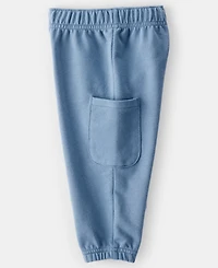 Carter's Baby Boys 2-Piece Striped Terry Long-Sleeve T-Shirt and Pants Set