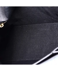 Pre-Owned Balenciaga Medium Crush Charm Chain Flap Bag Leather