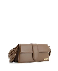Pre-Owned Jacquemus Long Le Bambino Ficiu Flap Shoulder Bag Leather