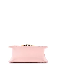 Pre-Owned Salvatore Ferragamo Medium Gancini Turnlock Flap Bag Gancini Quilted Leather