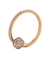 Pre-Owned Cartier Juste un Clou Paved Ring