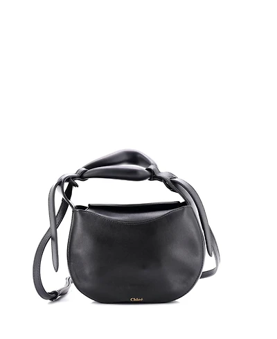 Pre-Owned Chloe Small Kiss Purse Bag Leather