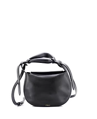 Pre-Owned Chloe Small Kiss Purse Bag Leather