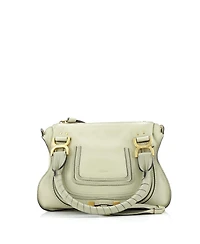 Pre-Owned Chloe Small Marcie Satchel Leather