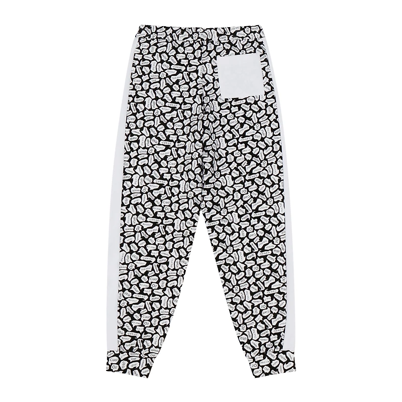Mixed Up Clothing Kids Crewneck Sweatshirt and Jogger Pants Set - Black/White-Hello