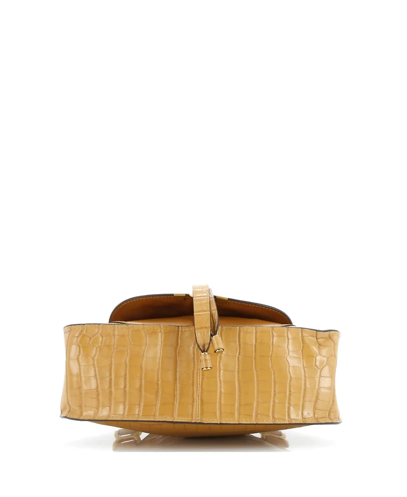 Pre-Owned Chloe Medium Marcie Satchel Embossed Leather