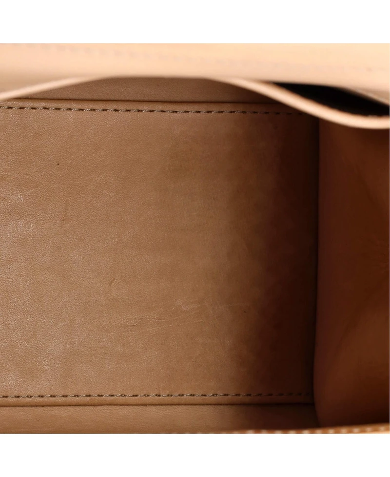 Pre-Owned Delvaux Mini Brillant Top Handle Bag Leather