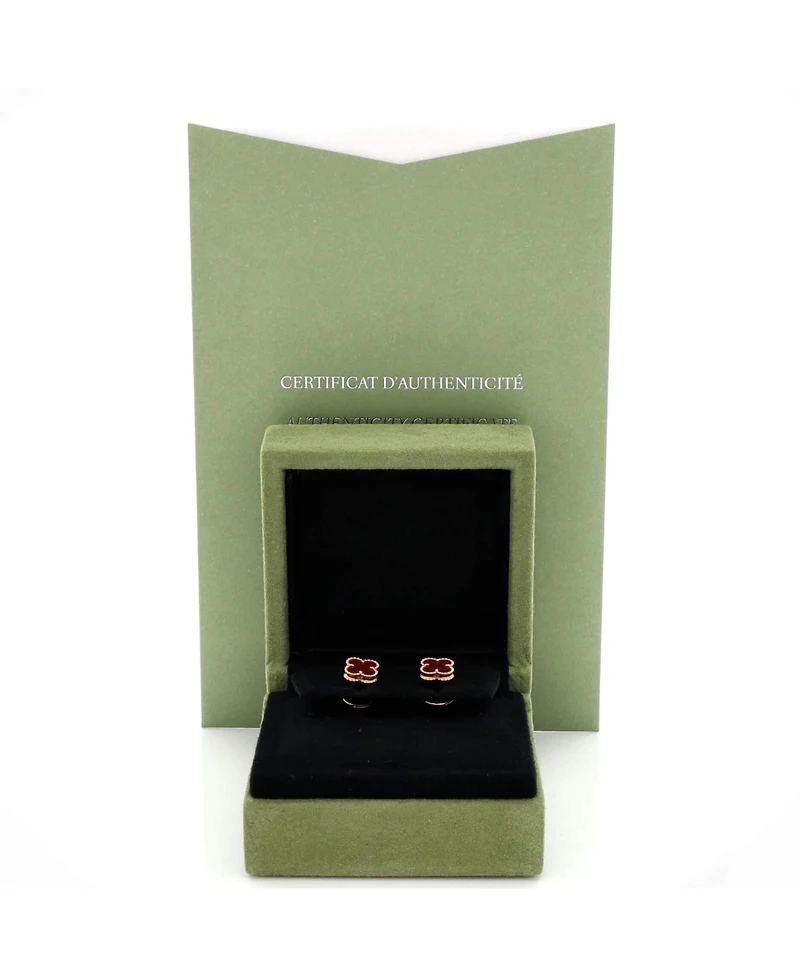 Pre-Owned Van Cleef & Arpels Sweet Alhambra Stud Earrings