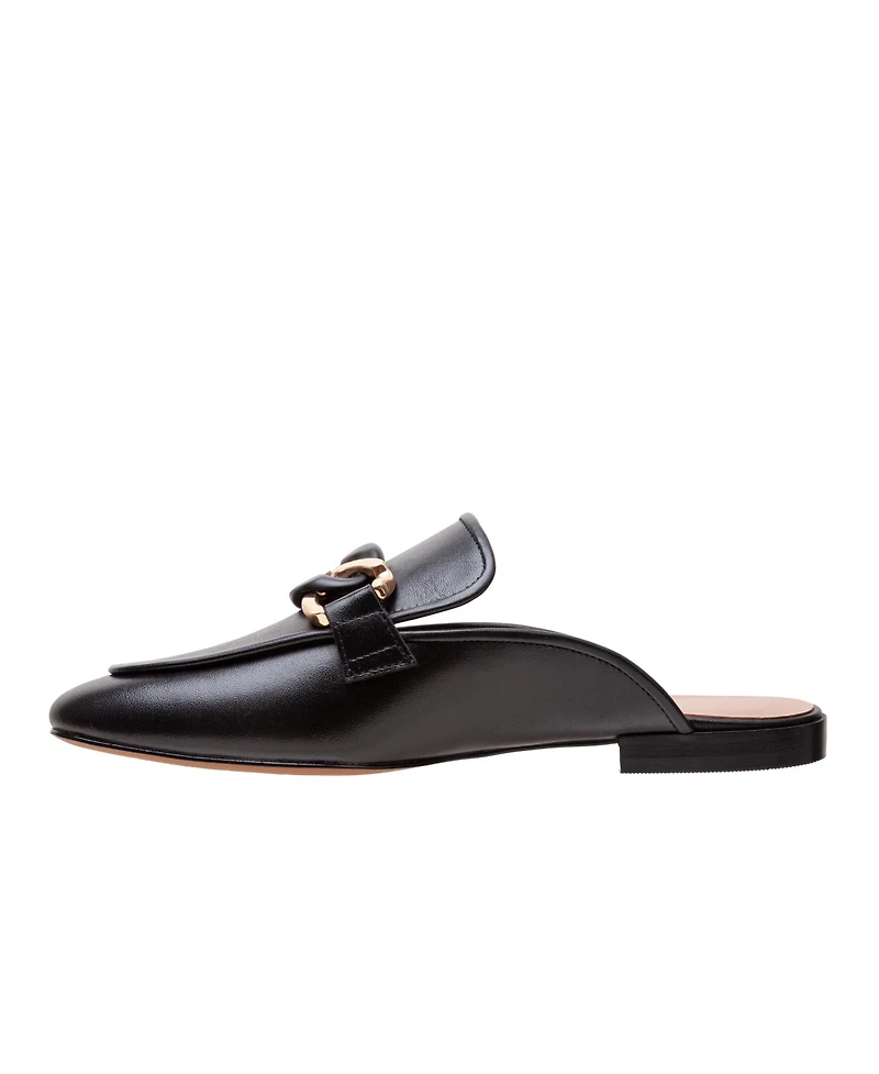 Linea Paolo Alicia | Belted Mule with Resin Chain