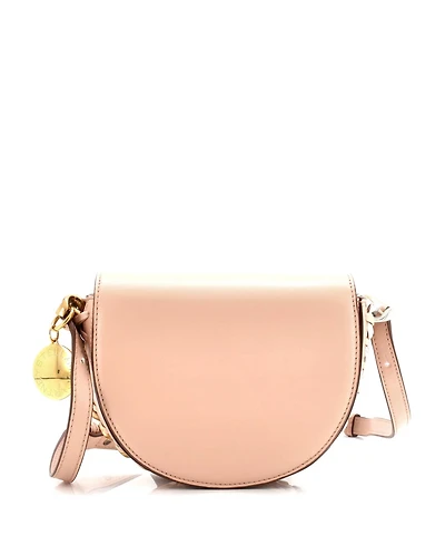 Pre-Owned Stella McCartney Small Frayme Flap Shoulder Bag Faux Leather