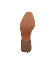 Linea Paolo Venata | Mod Pointy Toe Stacked Heel Booties