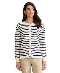 Jones New York Women's Button Front Long-Sleeve Cardigan
