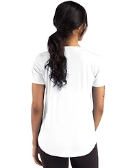 Cutter & Buck Women's Coastline Epic Comfort Recycled Short Sleeve Tee