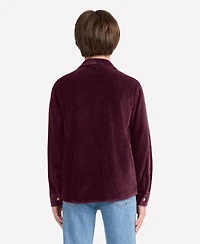 abercrombie kids Boys 5-18 Fine Wale Cord Button Down Shirt