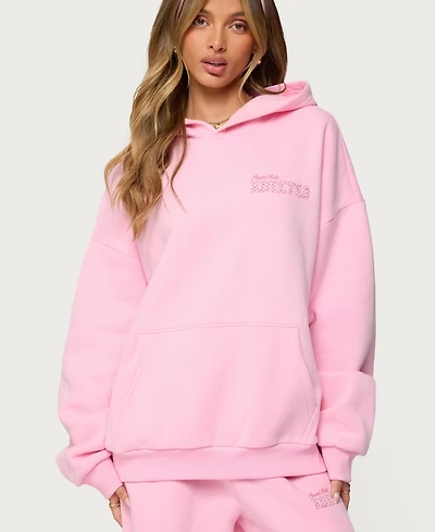 Edikted Women's Pastel Edit Oversized Hoodie