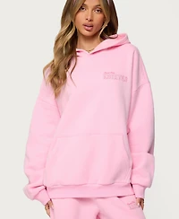Edikted Women's Pastel Edit Oversized Hoodie