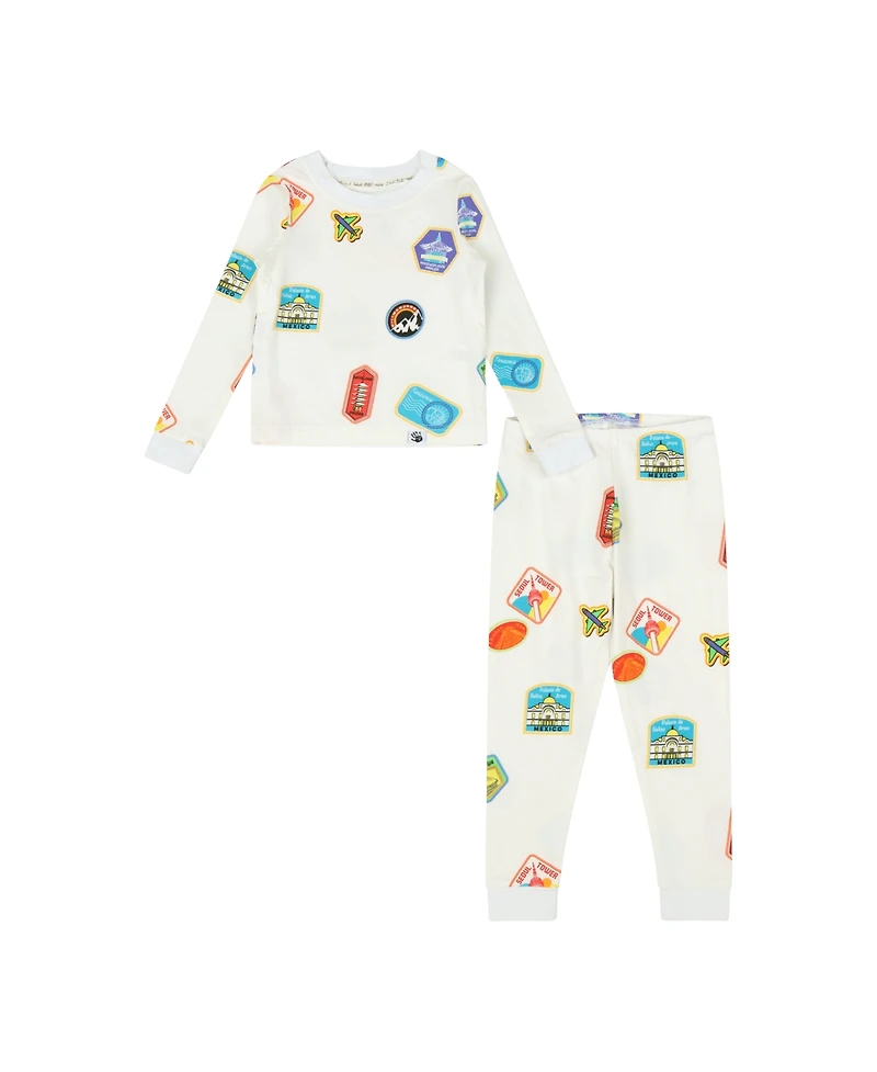Mixed Up Clothing Toddler Travel Inspired Playset - Passport Stamp