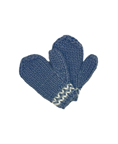 Bits & Bows Boys Navy Mittens