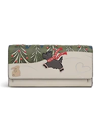 Radley London An Ice Day Leather Flapover Matinee Wallet