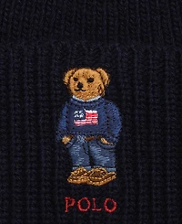 Polo Ralph Lauren Men's Solid Flag Bear Beanie