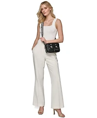Karl Lagerfeld Paris Maybelle Zipper Crossbody Bag