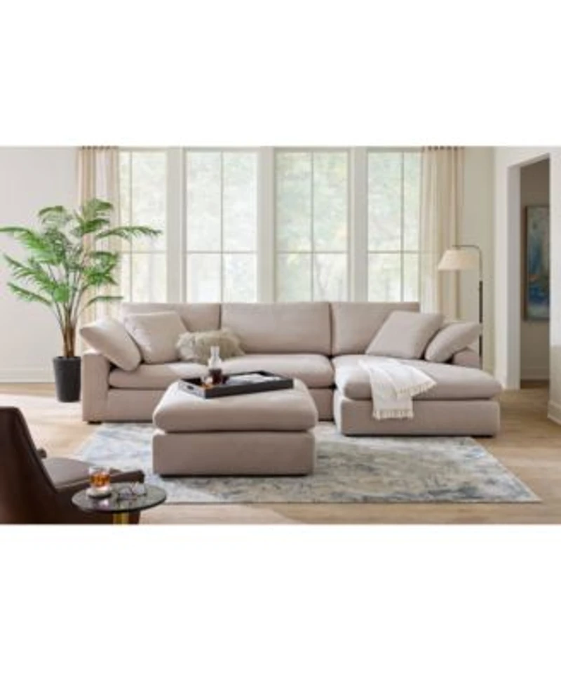 Fog Fabric Sectional Collection Exclusive For Macys