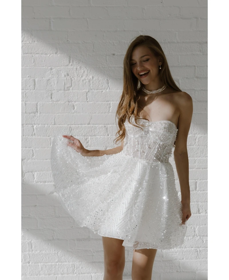 Untamed Petals Women's Siena Mini Dress