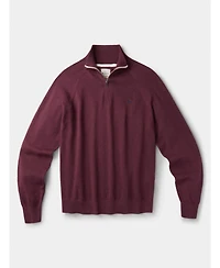 Aubin Men's Bonby Zip Neck Sweater