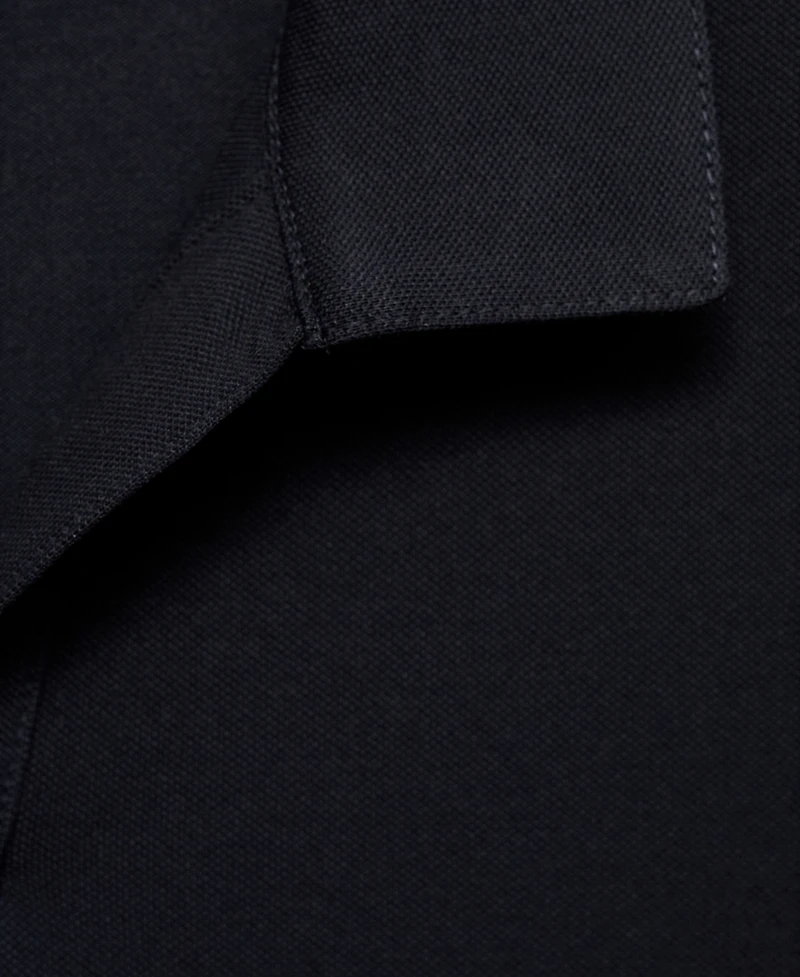 Mango Men's Cotton Pique Polo Shirt