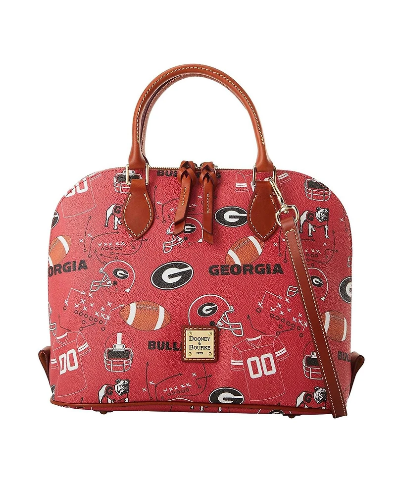Dooney & Bourke Georgia Bulldogs Game Day Zip Zip Satchel