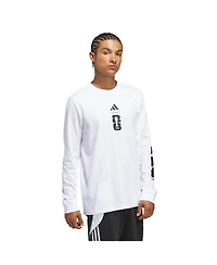 Adidas Men's White 2026 Fifa World Cup Graphic Long Sleeve T-Shirt