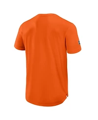 Fanatics Men's Orange Philadelphia Flyers Authentic Pro Rink Tech T-Shirt