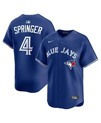 Nike Men's George Springer Royal Toronto Blue Jays Alternate 2 Limited Jersey