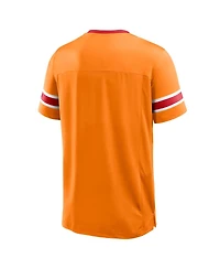 Fanatics Men's Orange Tampa Bay Buccaneers Hometown Premium Hashmark V-Neck T-Shirt