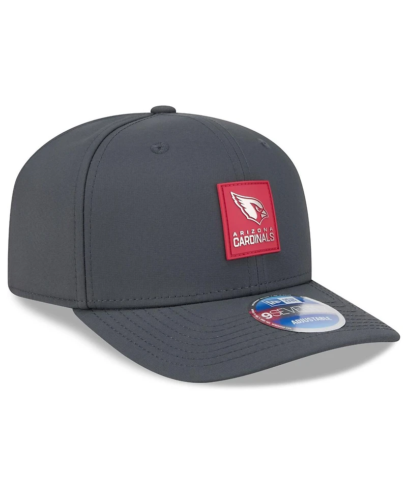 New Era Men's Charcoal Arizona Cardinals 2025 Sideline Cold Weather 9SEVENTY Adjustable Hat