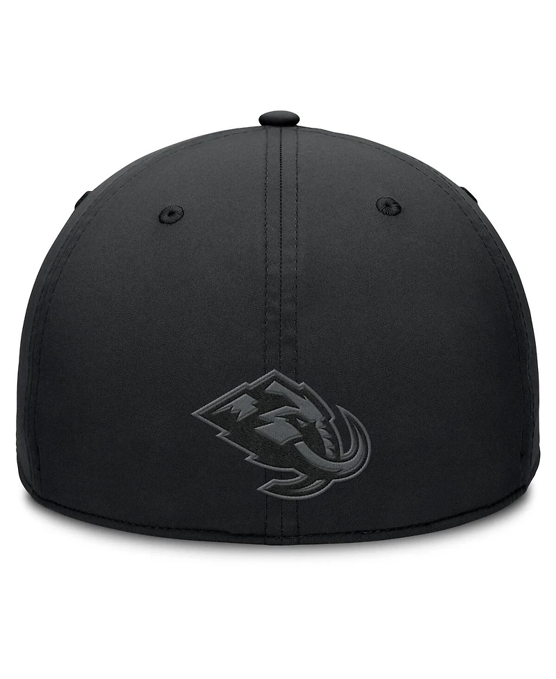 Fanatics Men's Black Utah Mammoth Authentic Pro Road Team Code Flex Hat