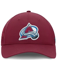 Fanatics Men's Burgundy Colorado Avalanche Authentic Pro Home Ice Trucker Adjustable Hat
